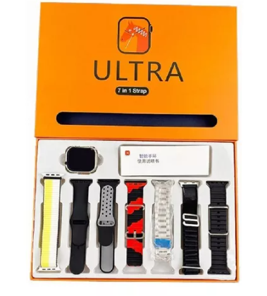 Smartwatch Ultra 7 En 1 Correas Intercambiables