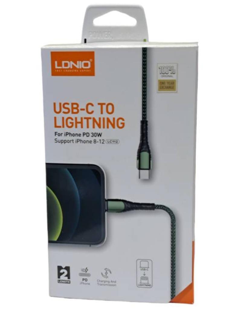 LDNIO USB-C TO LIGHTNING