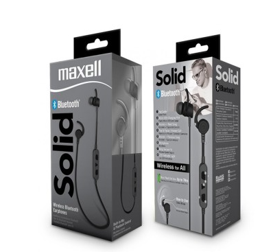 MAXELL SOLID WIRELESS BLUETOOTH EARPHONES