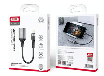 Cable Adaptador Otg Lightning A Usb XO-NB201