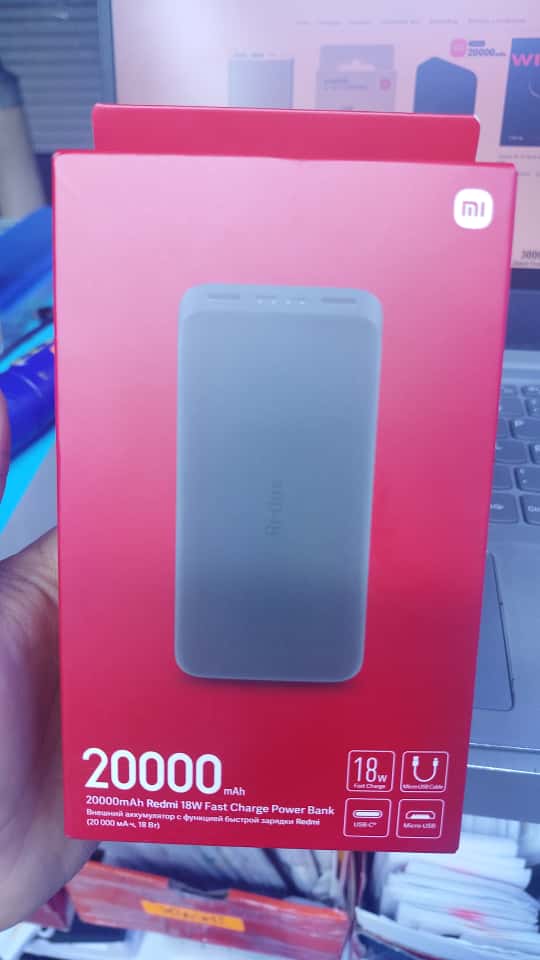 Xiaomi Redmi PowerBank 20000mAh, Carga Rapida 3.0