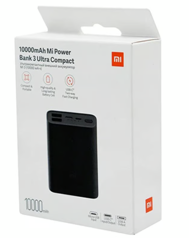 Power Bank 3 Ultra Xiaomi 10000mAh USB-C 22.5W Quick Charge