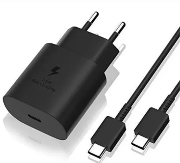 25W POWER ADAPTER + CABLE C TO C SAMSUNG