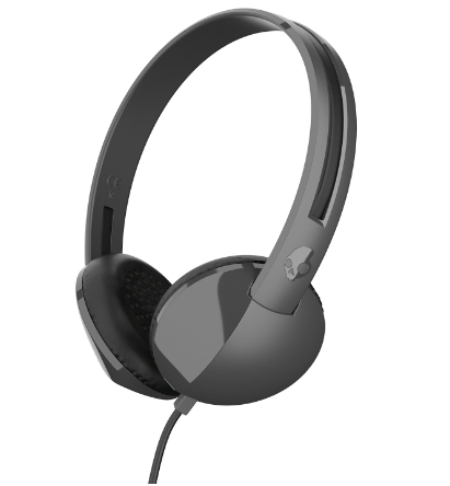 Skullcandy Anti Wired On Ear Headhones With Microphone Black