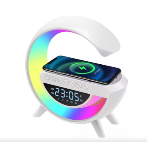 Parlante Bt 3401 Lampara Cargador Inalámbrica G 6 En 1