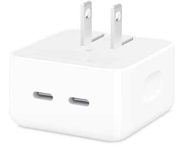 Apple 35W Dual USB-C Port Compact Power Adapter