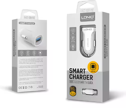 Ldnio DL-C17-cargador de coche de carga rápida de 2.4A