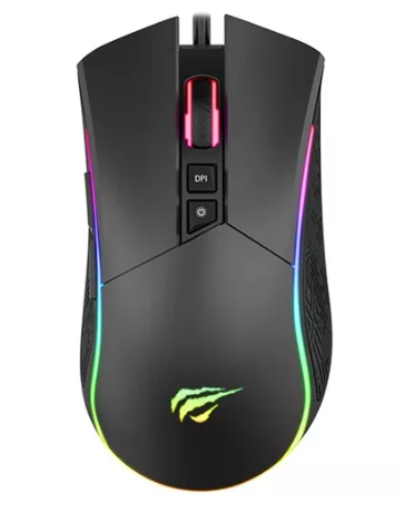 Mouse Gamer Havit Rgb Gamenote Ms1001 Gris