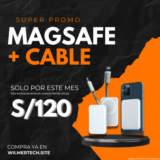 PROMOCION MAGSAFE + CABLE IPHONE