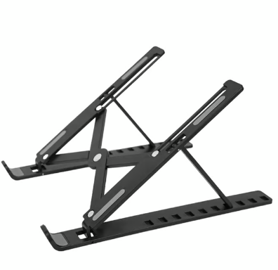 Soporte Para Laptop Plegable De ABS Negro