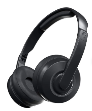 Audífonos bluetooth on ear Skullcandy Cassette micrófono incorporado, máx. 22 horas, control de música y llamadas, negro