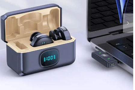 Micrófono inalámbrico USB C - 2 micrófonos 1 transmisor USB C