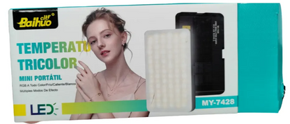 Luz Led Portátil Para Cámaras Tlf Selfis Videos Ajustable