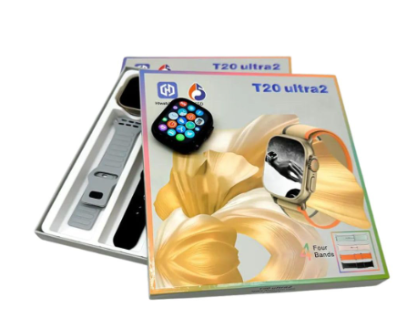 ChannelPro T20 Ultra 2 Bluetooth Calling Smart Watch with Heart and Sports Monitaring with 4 Bands