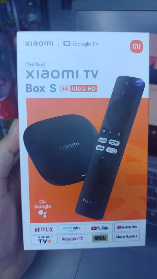 Xiaomi Mi TV Box S 4K 3rd Gen, Google TV 32GB WiFi 6