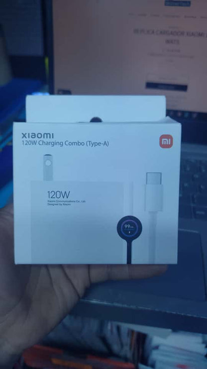 Cargador xiaomi 120w charging combo type-A