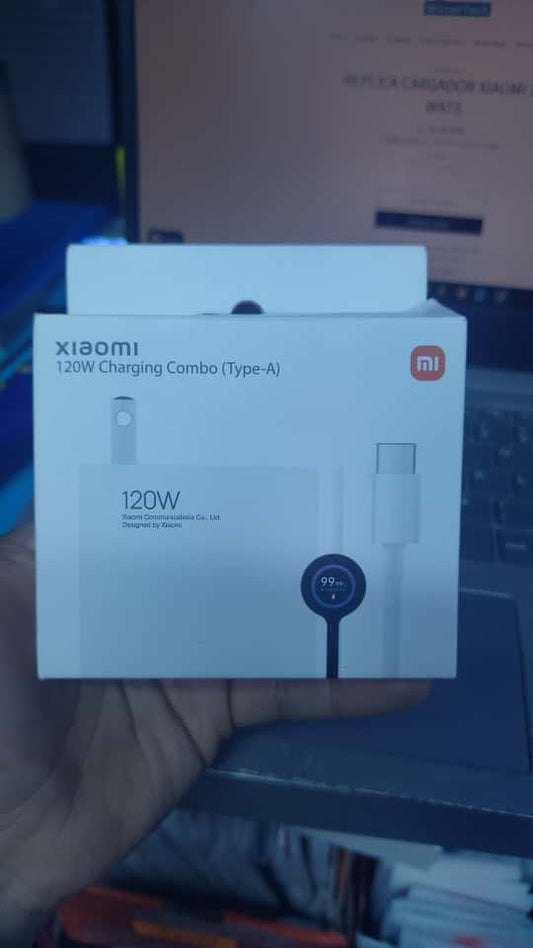 Cargador xiaomi 120w charging combo type-A