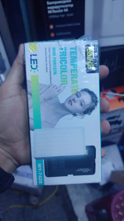 Luz Led Portátil Para Cámaras Tlf Selfis Videos Ajustable