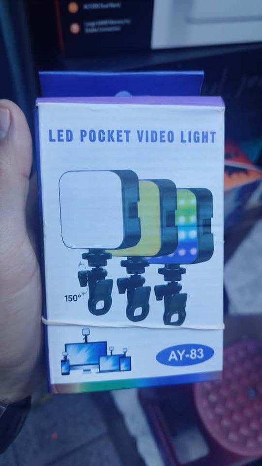 LED POCKET VIDEO LUZ