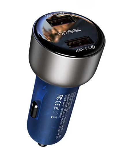 Yesido Super Fast Dual QC3.0 Charger Y51