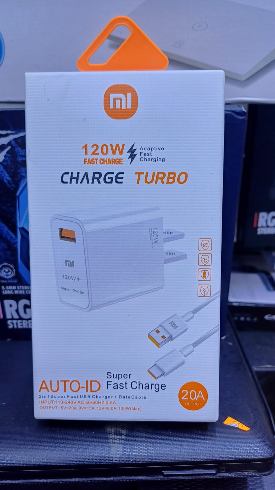 REPLICA CARGADOR 120W CHARGE TURBO