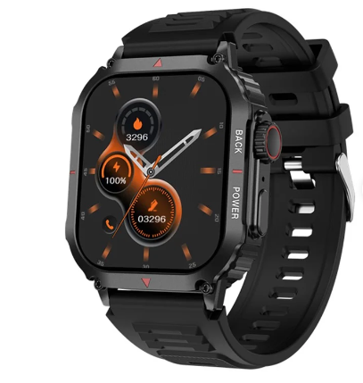 DK66 Modos Deportivos Múltiples de 1.95 Pulgadas Smart Watch Bluetooth Call Fitness Bracel - Negro