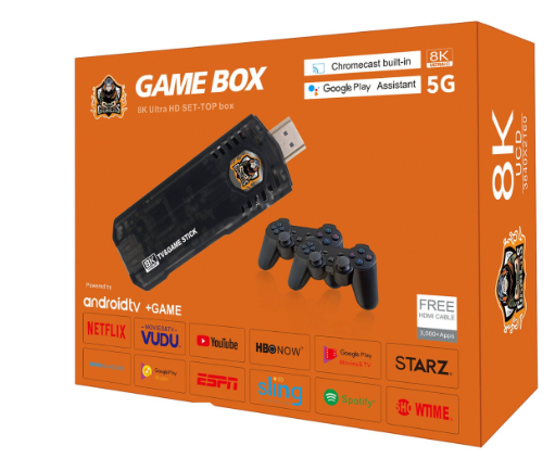 Game Box 8K Ultra HD Set-TOP Box