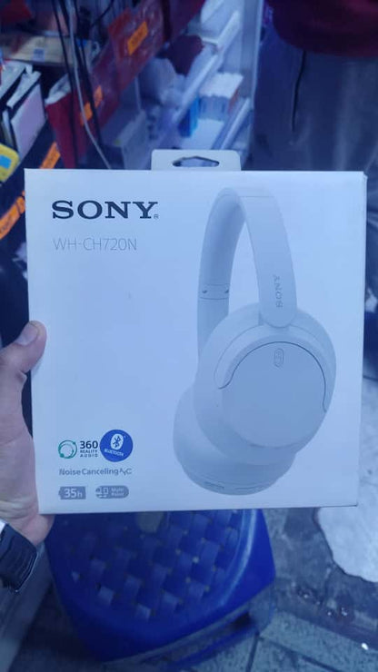 Audífonos con cancelación de ruido Sony WH-CH720 micrófono incorporado, máx. 35 horas, control de música y llamadas, negro