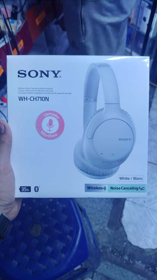Audífonos Inalámbricos Con Noise Cancelling Wh-ch710n Color Negro